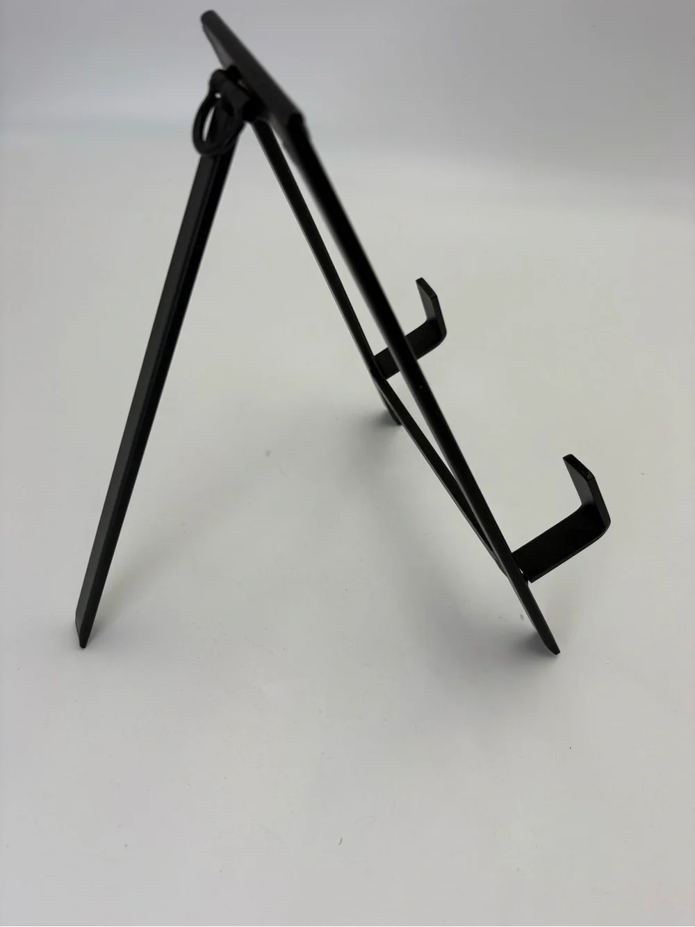 Medium Black Metal Display Easel Stand - Heavy Duty